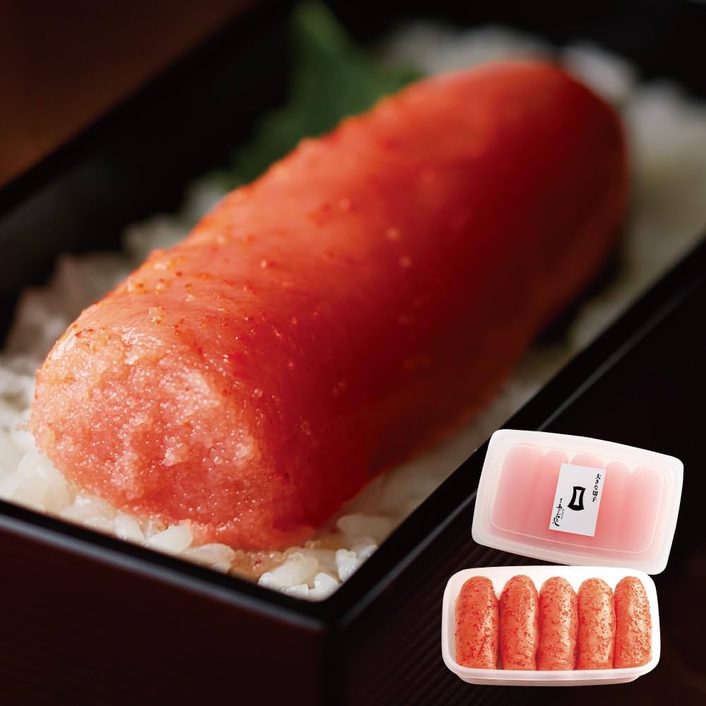 Amazon.co.jp: 辛子明太子 博多あごおとし 大きな切れ子 400g